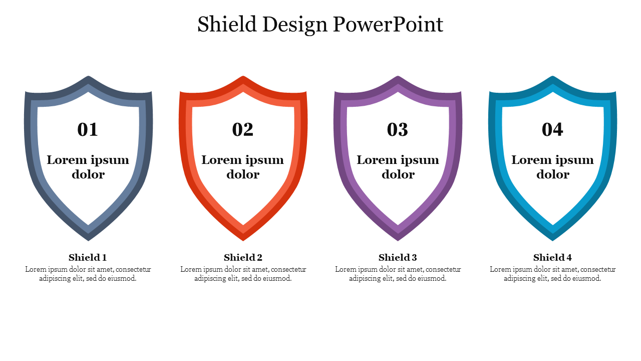 Shield Design PowerPoint